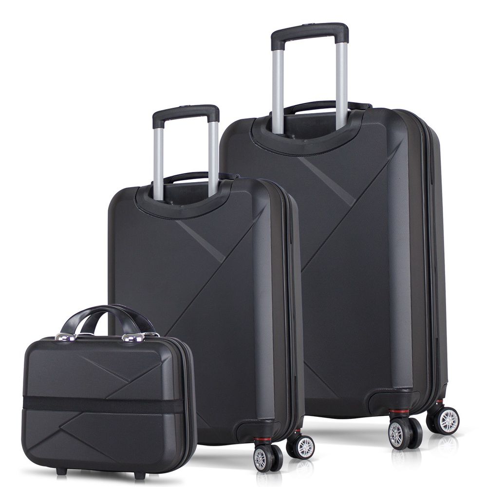 Set Crnih Kofera 1482 (3 Komada) slika 2