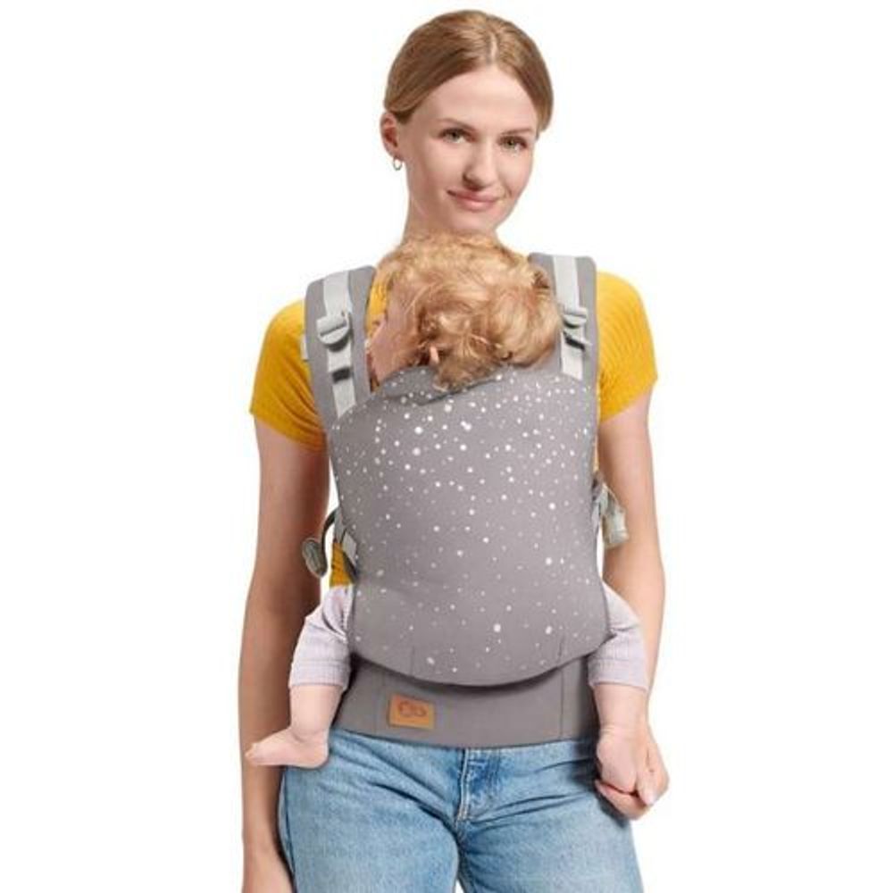Kinderkraft Ergonomska nosiljka za bebu Nino Confetti, Grey slika 3
