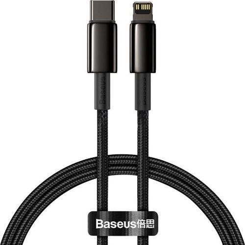 BASEUS Cable Type C na Lightning PD 20W Tungsten Gold CATLWJ-01 2m crni slika 1