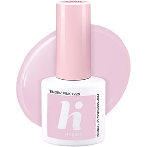 Hi Hybrid TENDER PINK #229 UV trajni lak 5 ML