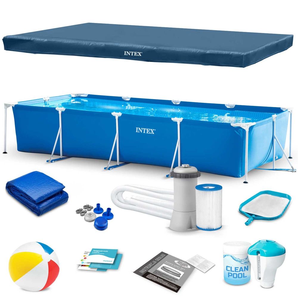 Intex vrtni bazen 450 x 220 x 84 cm 15 u 1 slika 1