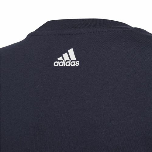 Dječja Majica Kratkih Rukava Adidas Essentials - Tamno plava (13-14 godina) slika 5