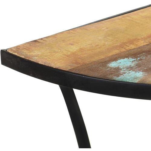 Bočni stolić 110 x 40 x 77 cm od masivnog obnovljenog drva slika 15