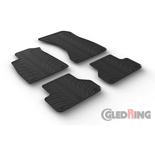 Gledring gumeni tepisi za Audi A5 Sportback 12.2016-> (5door) -autom.&manual slika 1