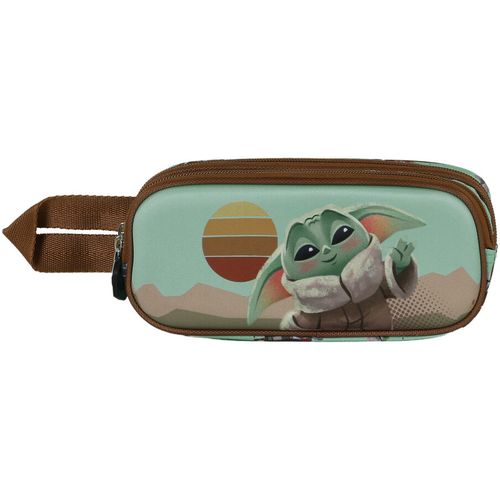 Star Wars The Mandalorian Grogu Say Hi 3D dvostruka pernica slika 1