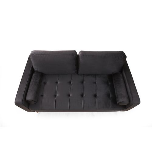 Atelier Del Sofa Dvosjed ROMA crna, Rome - Black slika 5