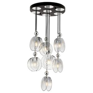 Av-4317-7Kt Chrome Chandelier