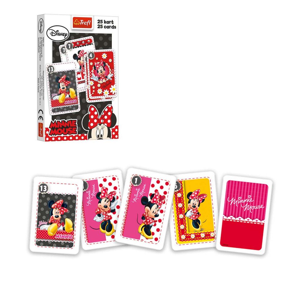 Trefl Društvena igra Crni Petar - Minnie Mouse slika 2