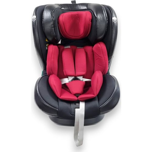 BBO Auto Sedište I-Size Comfort Plus Isofix - Black & Maroon Red slika 3