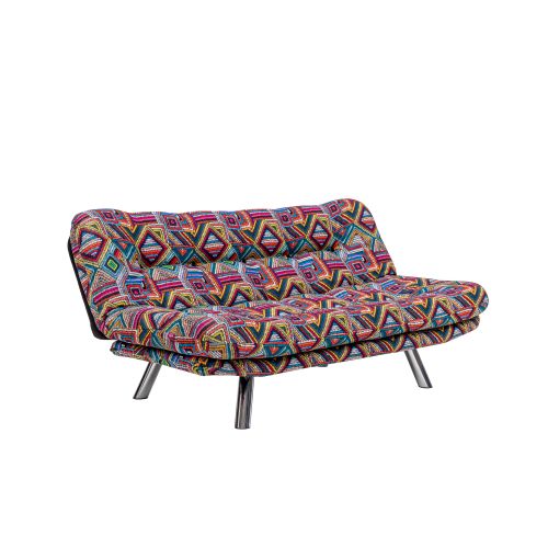 Atelier Del Sofa Misa Small Sofabed - Višenamenski trosed na razvlačenje, Patchwork Multicolor slika 4