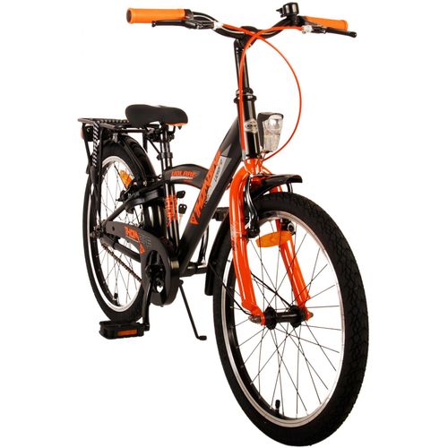 Volare Thombike 20" dječji bicikl s dvije ručne kočnice crno-narančasti slika 10