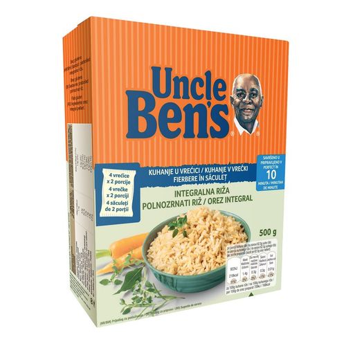 Uncle Ben's integralna riža 500g slika 1