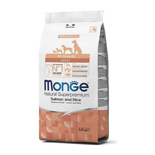 Monge MONOPROTEIN hrana s lososom za odrasle pse svih pasmina 12 kg slika 1