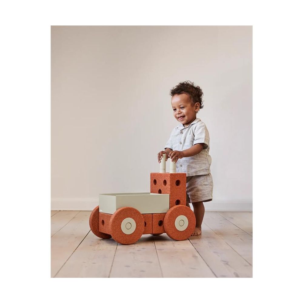 MODU Set za igru Baby Walker 3u1 Burnt Orange / Dusty Green slika 3