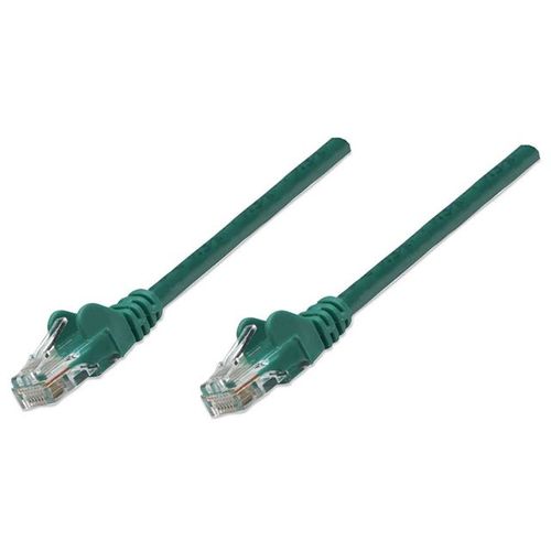 Kabl Intellinet Patch, Cat6 compatible, U/UTP, 10m, zeleni 343763 slika 1