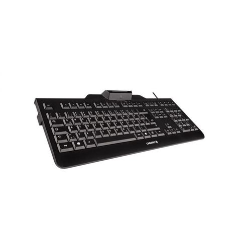 Cherry KC-1000SC tastatura sa čitačem smart kartica, USB, crna slika 1