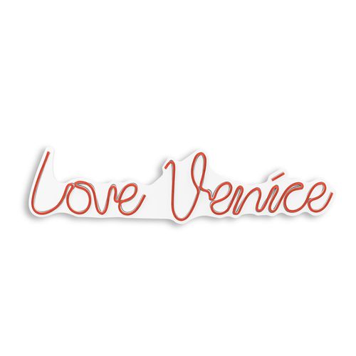 Wallity Zidna LED dekoracija, Love Venice - Red slika 6