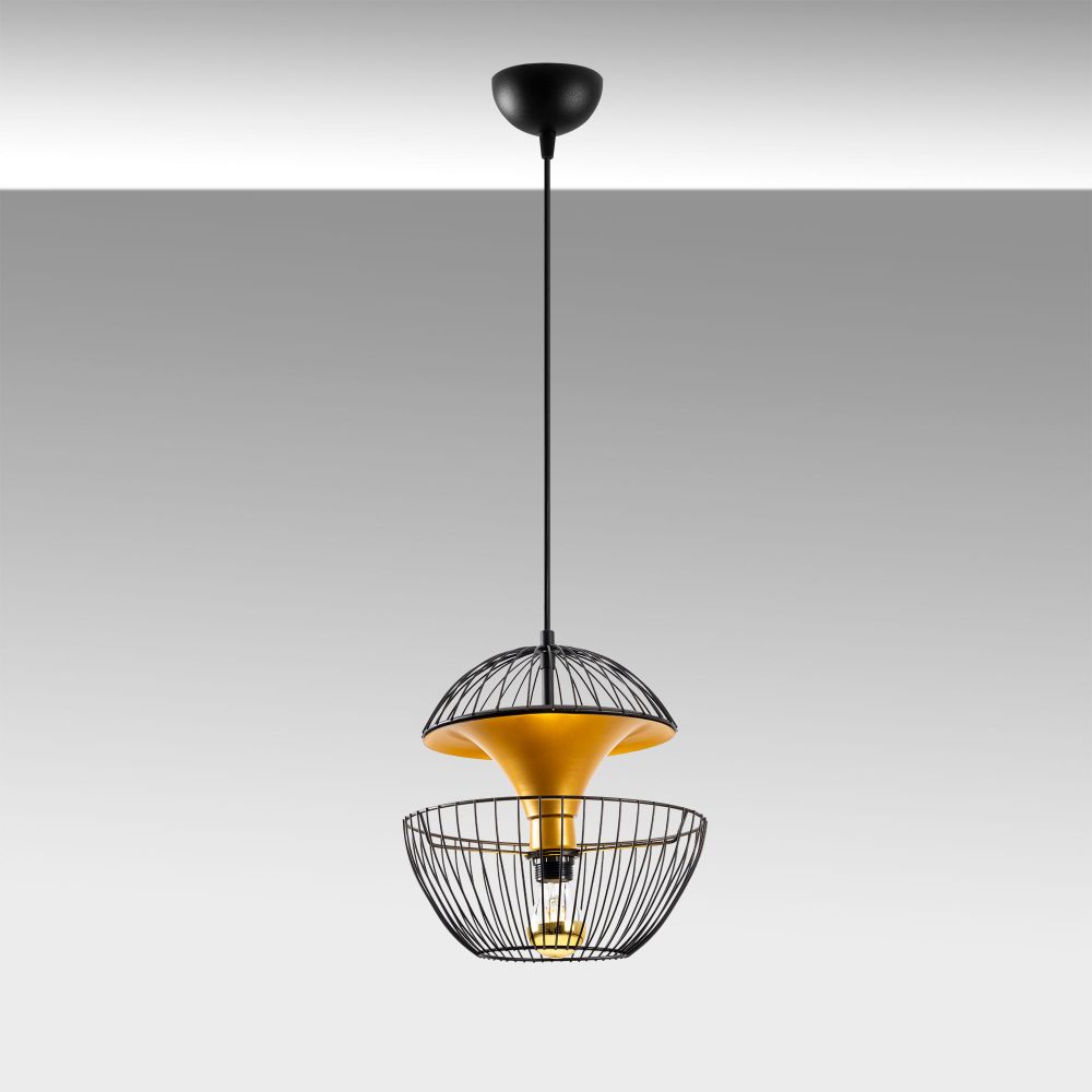 Luster Telmander 11440 - Crno-Zlatni slika 3