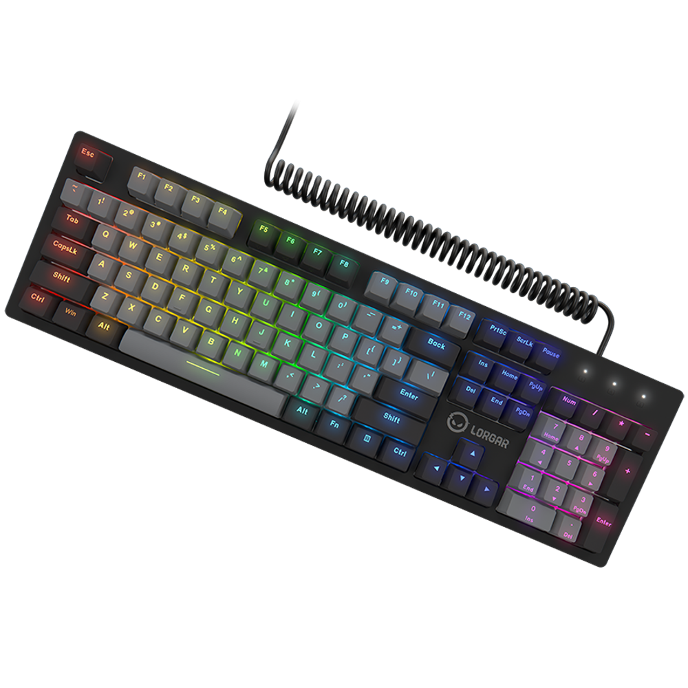 LORGAR Azar 514: Žičana Mehanička Gaming Tastatura sa RGB Osvjetljenjem slika 3