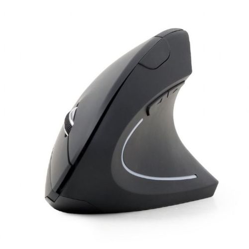 Gembird Ergonomic 6-button Wireless optical mouse, black slika 1