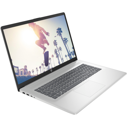 HP 17-cp0121nm Laptop 17.3" DOS FHD AG IPS Ryzen 5-5700U 16GB 512GB srebrna slika 2