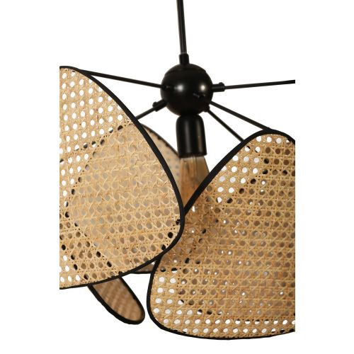 Hera 6 Lı Rattan Avize Rattan Chandelier slika 3