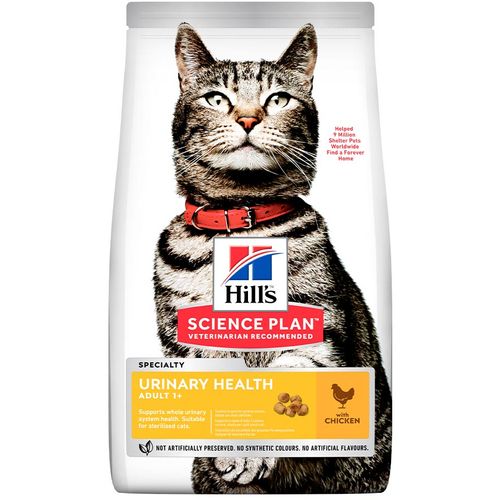 Hill's™ Science Plan Mačka Adult Urinary Health s Piletinom, 1,5 kg slika 1