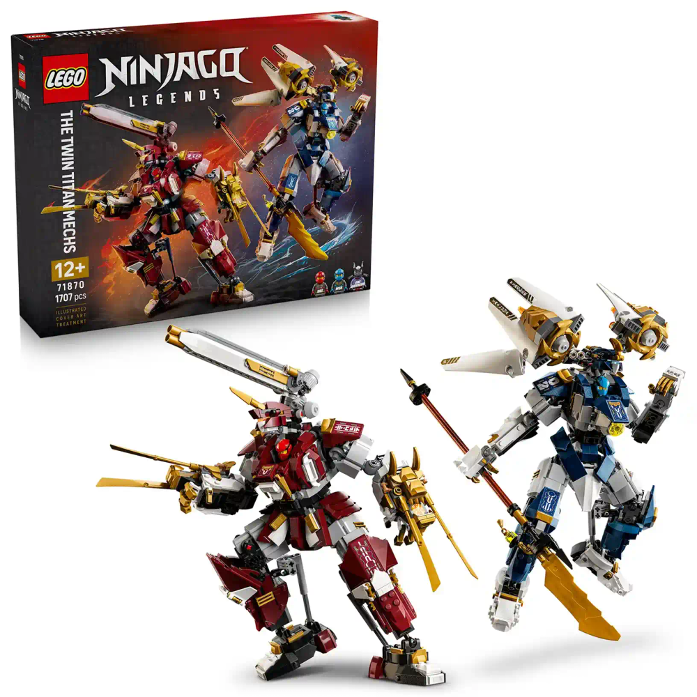 LEGO Ninjago 71870 dvojica titanskih robota slika 1