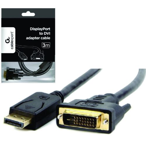 CC-DPM-DVIM-3M Gembird DisplayPort na DVI digital interface kabl 3m slika 3