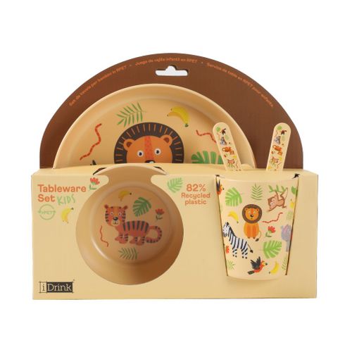 Set pribora za jelo iTotal Animals kids životinje ID5301D slika 1