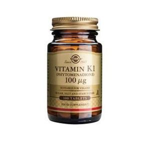 SOLGAR VITAMIN K1 TBL A 100