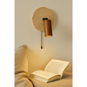 Zidna Lampa App, boje: Hrast, Bež