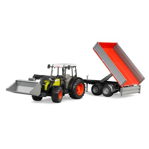 BRUDER traktor Class Nectis s prikolicom 02112 slika 4