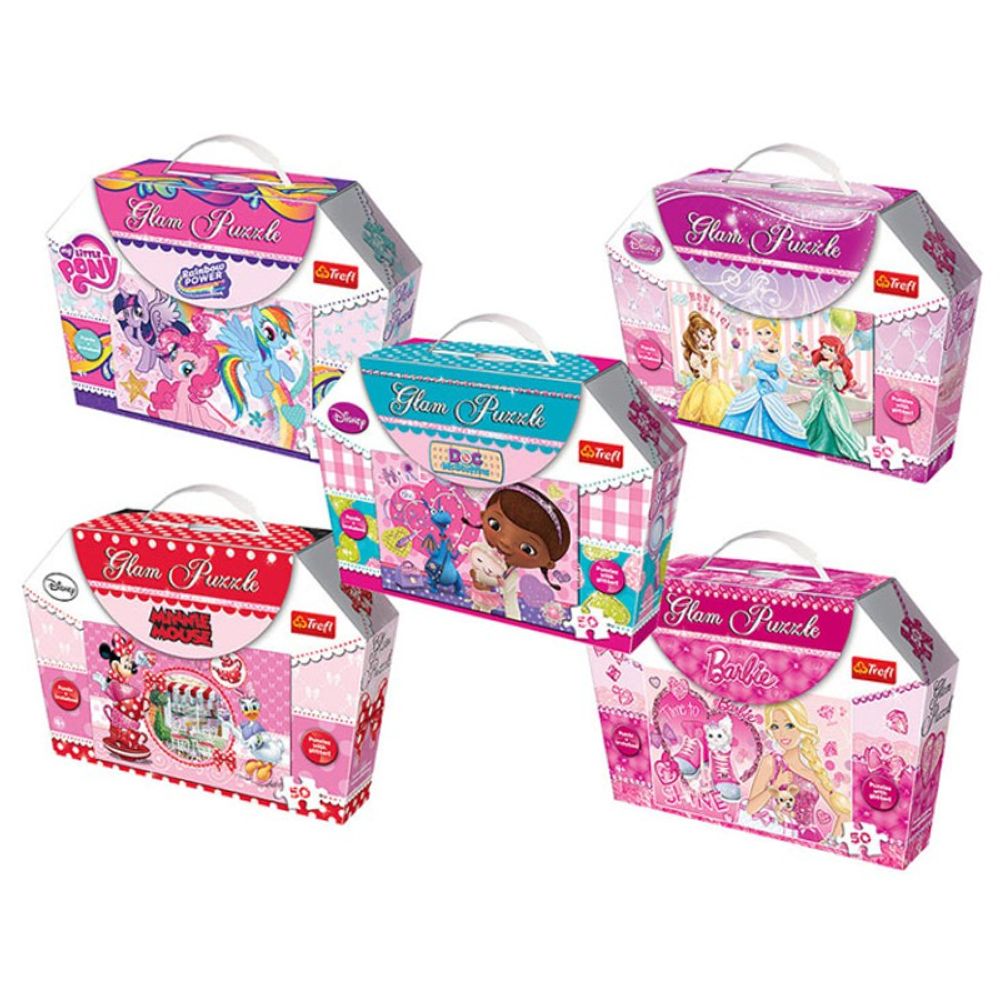 Trefl Puzzle 50 glamour u torbici  slika 1
