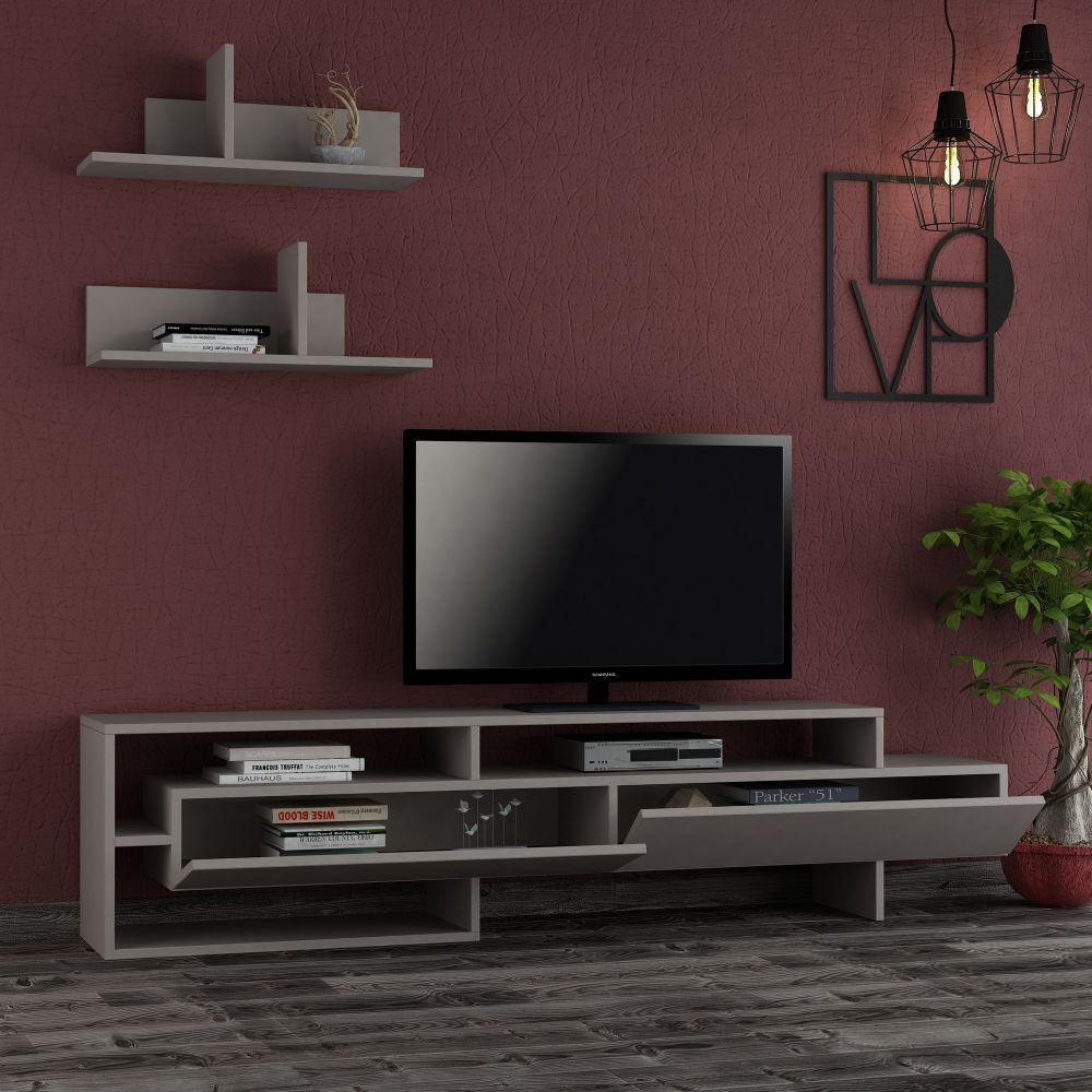 Gara - TV Jedinica u Svijetloj Mocha Boji slika 2