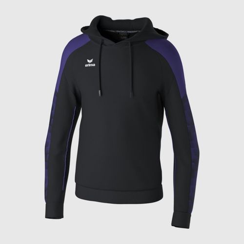 Hoodie Erima Evo Star Crna/Ultra Ljubičasta slika 1