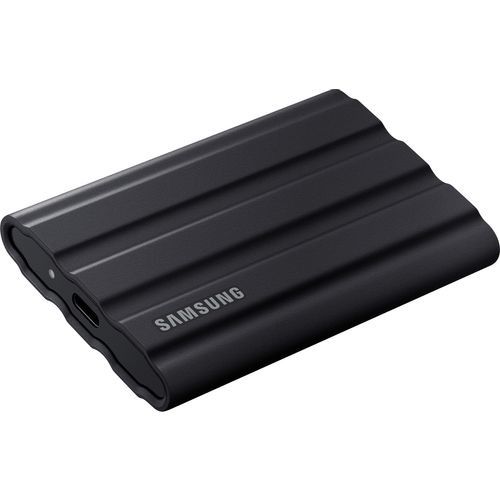Samsung MU-PE4T0S/EU Portable SSD 4TB, T7 SHIELD, USB 3.2 Gen.2 (10Gbps), Rugged, [Sequential Read/Write: Up to 1,050MB/sec /Up to 1,000 MB/sec], Black slika 2