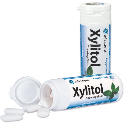 Miradent Xylitol Chewing gum PEPPERMINT slika 1