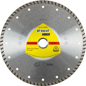 Klingspor dijamantna turbo ploča 230mm x 2,5mm x 22,2mm Extra DT300UT za beton