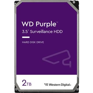 WD Purple 2TB SATA3, 64MB - Hard Disk za Nadzorne Sustave