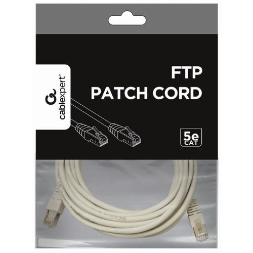 PP22-3M Gembird Mrezni kabl FTP Cat5e Patch cord, 3m grey slika 4