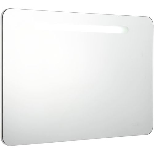 LED kupaonski ormarić s ogledalom 80 x 9,5 x 55 cm slika 23