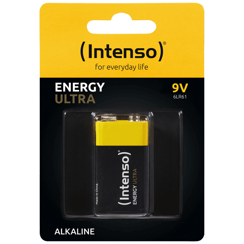 (Intenso) Baterija alkalna, 6LR61, 9 V, blister 1 komad - 6LR61 / 9V slika 1