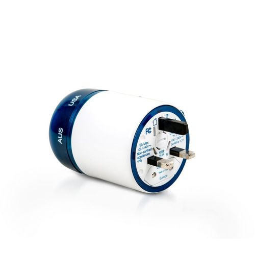 Travel Blue adapter Twist and Side i USB punjač dual Svijet za Europu (270) slika 1