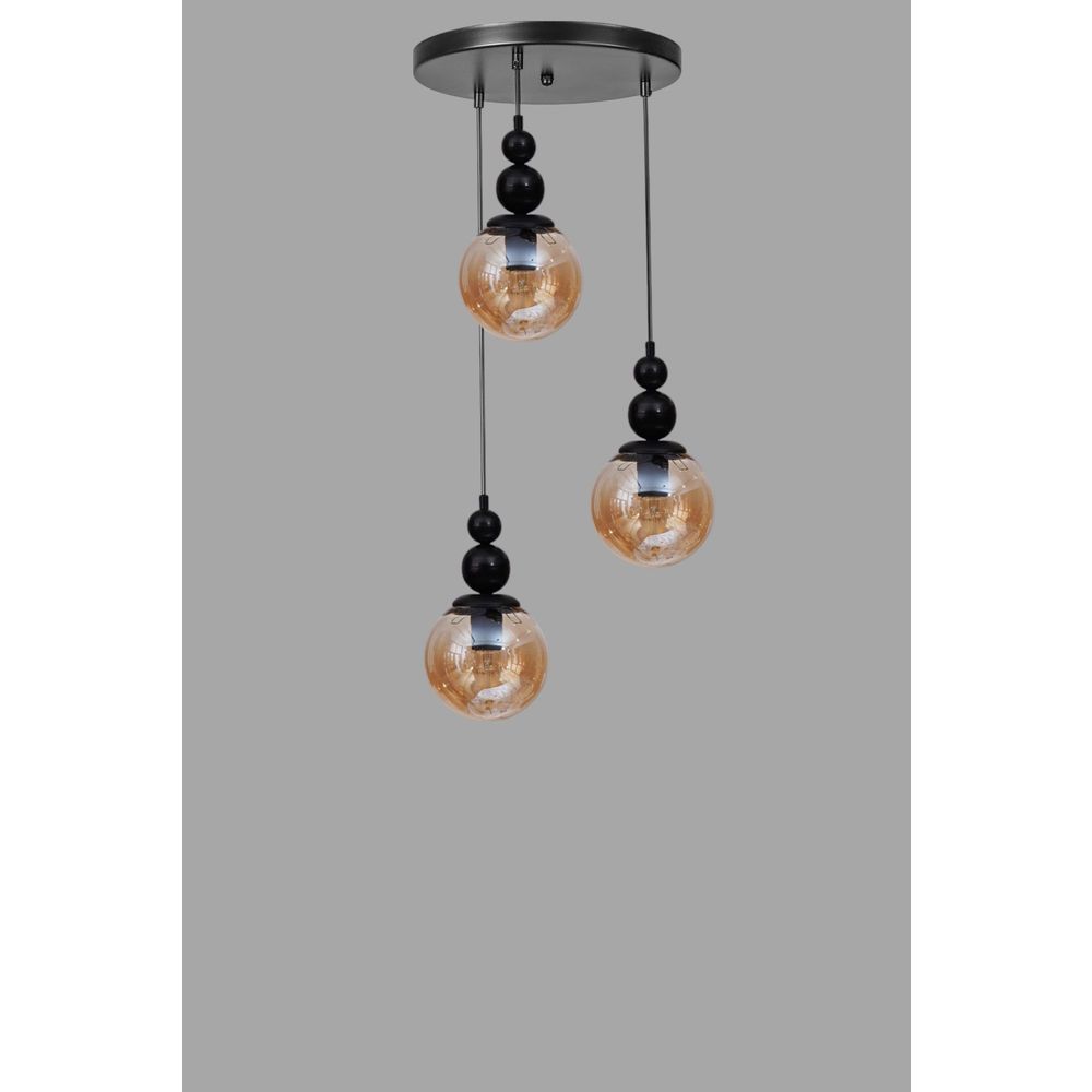 Opviq Luster 768, med, crna slika 2
