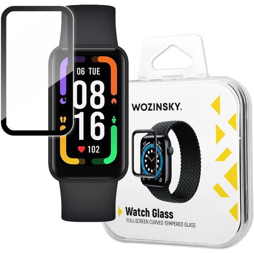Wozinsky Watch Glass Hybrid Glass za Xiaomi Redmi Smart Band Pro crno slika 1