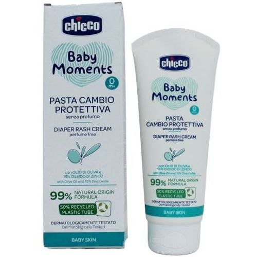 Chicco Baby Moments Krema protiv pelenskog osipa 100ml slika 1