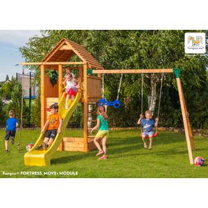 Fungoo set FORTRESS MOVE - drveno dječje igralište