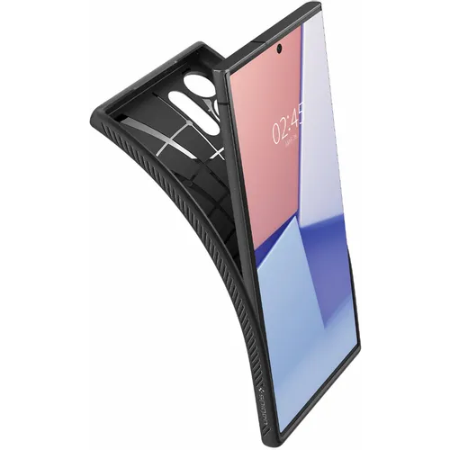 Spigen – Liquid Air za Samsung Galaxy S23 Ultra – mat crna slika 4