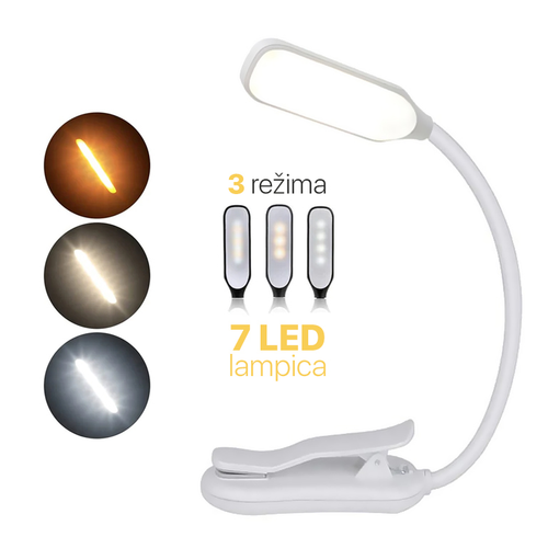 Led lampa EL01 bela slika 1